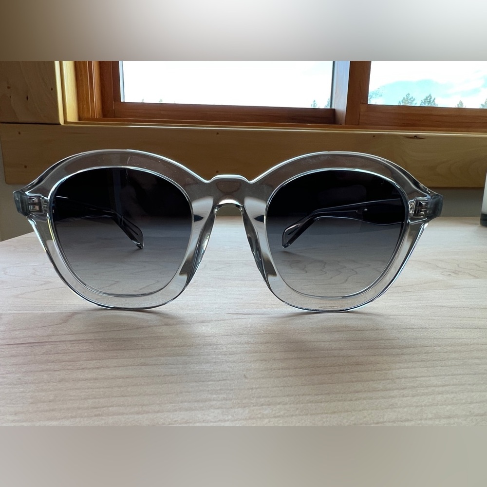 Celine Clear with Grey Lens Sunglasses
